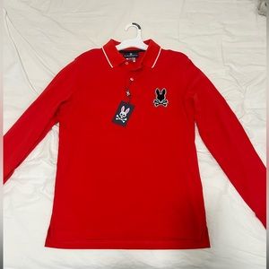 Psycho Bunny polo long sleeve